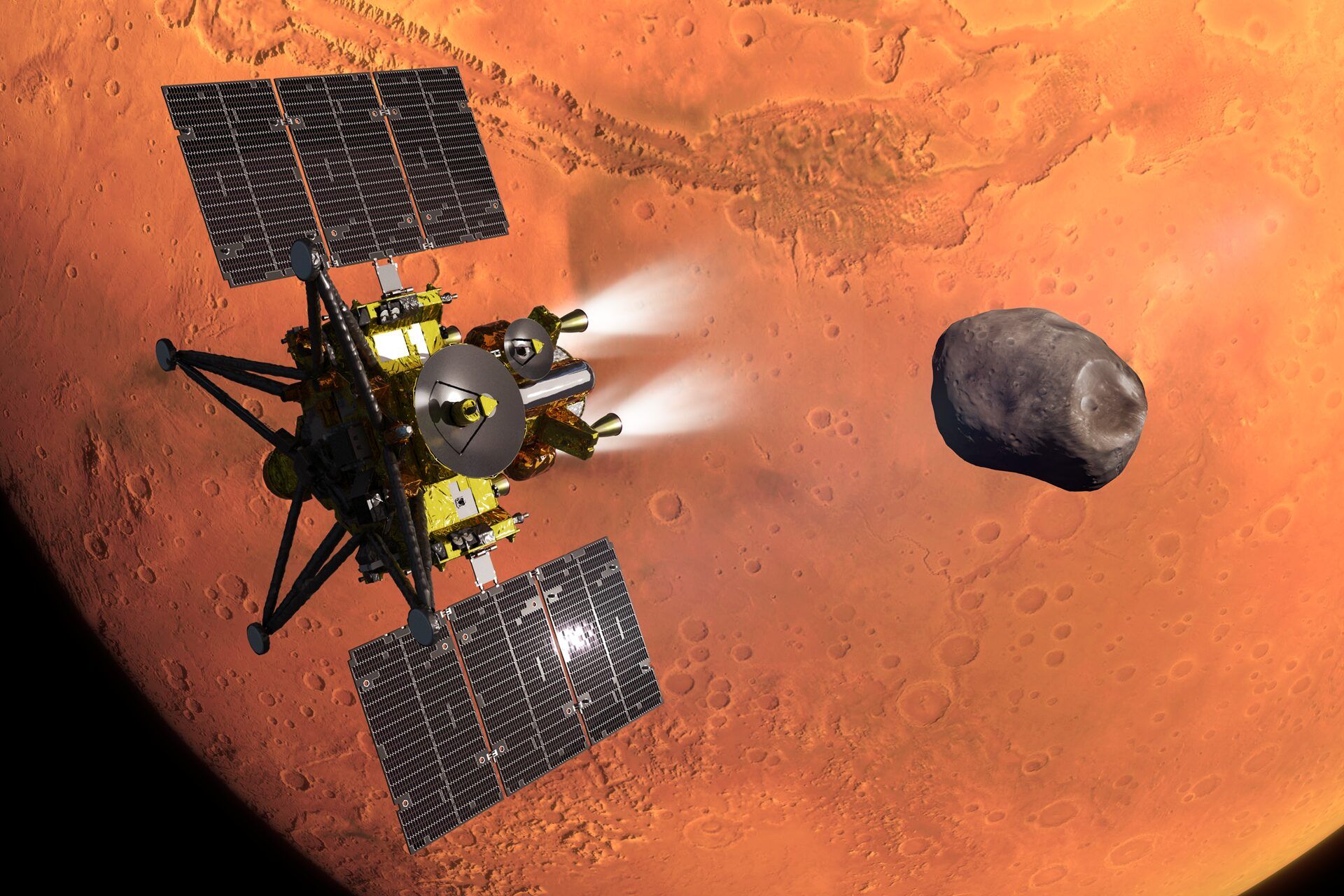 Mmx, partita la missione verso le lune di Marte