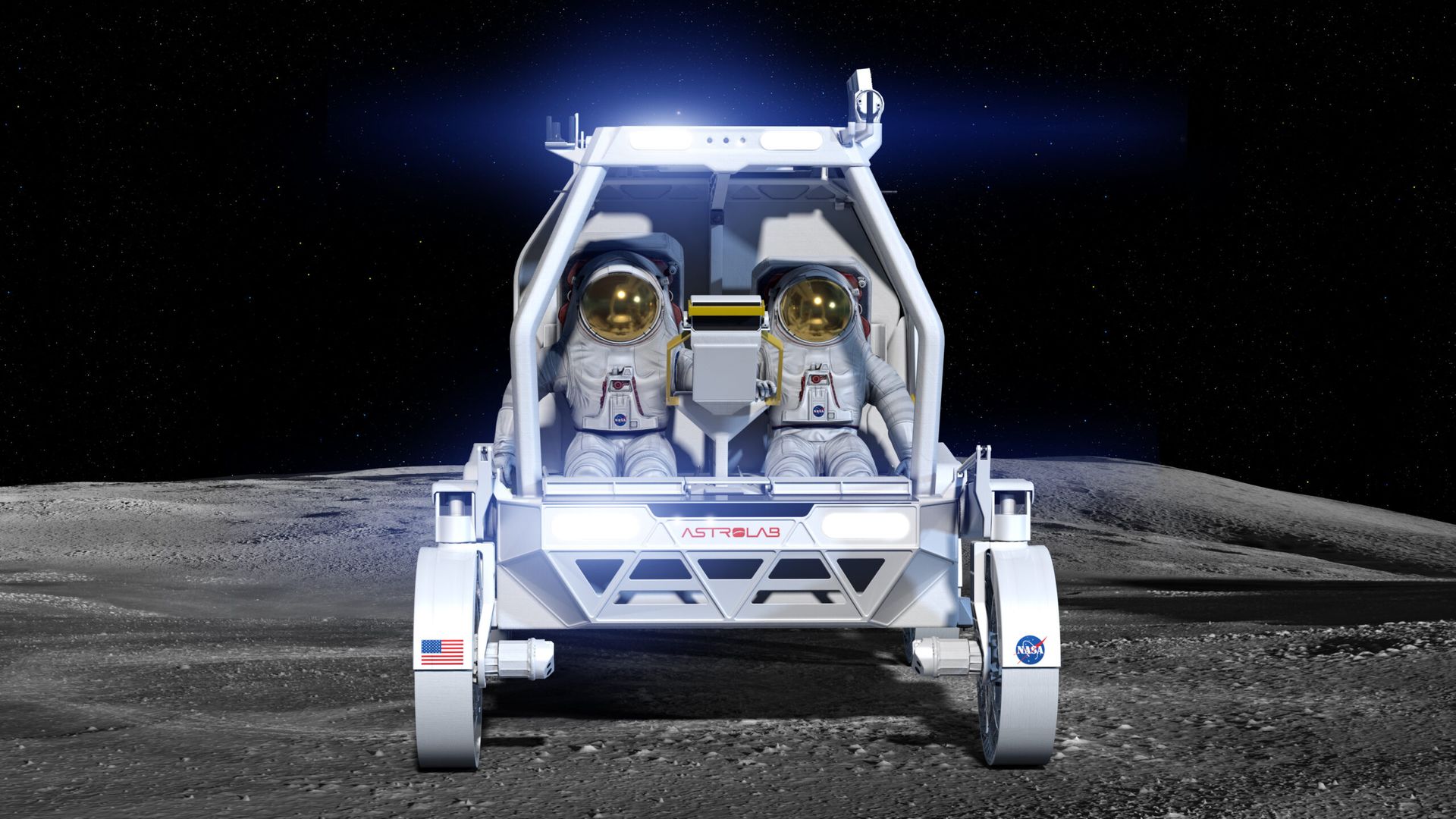 I rover della futura base lunare
